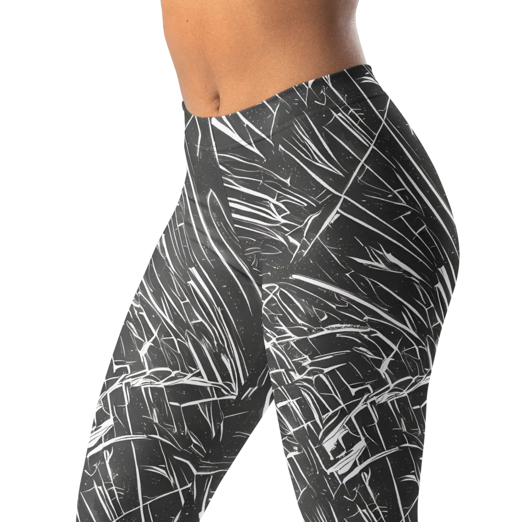 Inkwood Collision on Leggings — Left Front