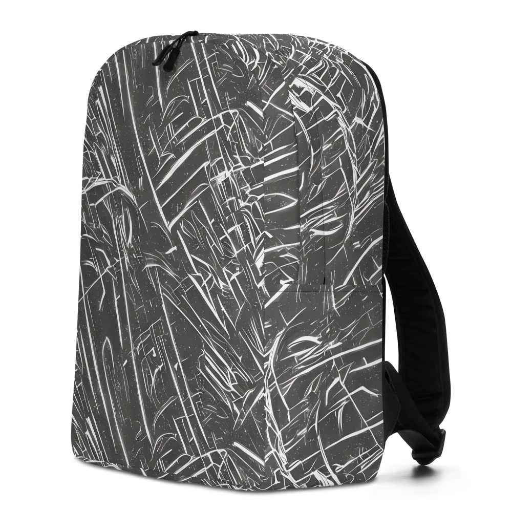 Inkwood Collision on Minimalist Backpack — Left