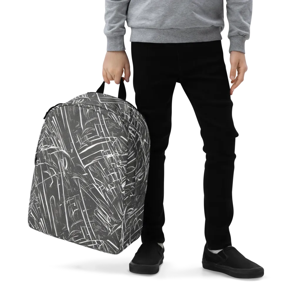 Inkwood Collision on Minimalist Backpack — Zoomed-in