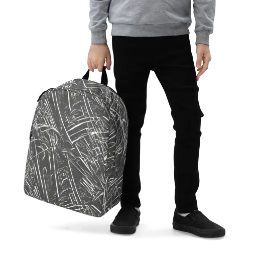 Inkwood Collision on a Minimalist Backpack