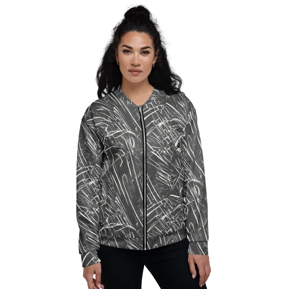 Inkwood Collision on Bomber Jacket — Front