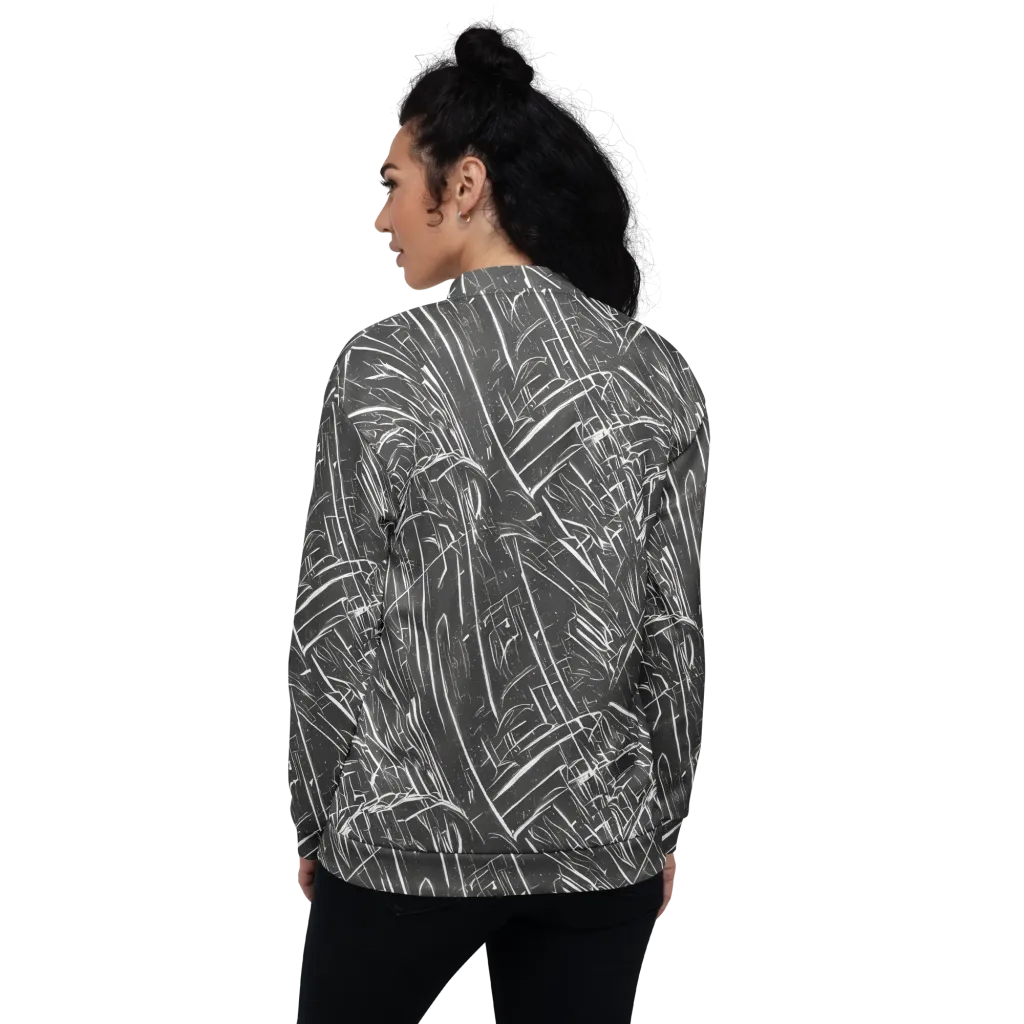 Inkwood Collision on Bomber Jacket — Back