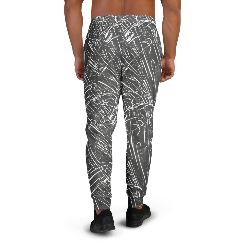 Inkwood Collision on Men's Joggers — Back