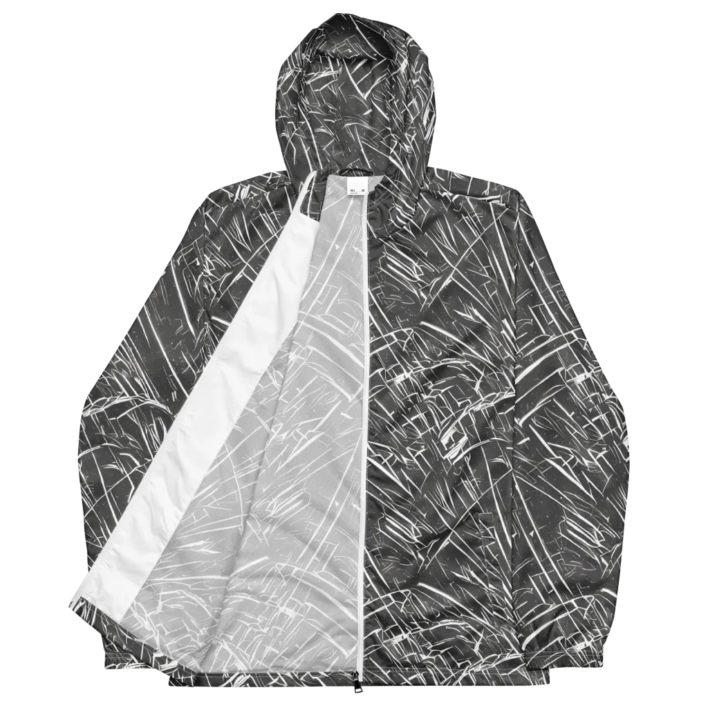 Inkwood Collision on Men's Windbreaker — Front
