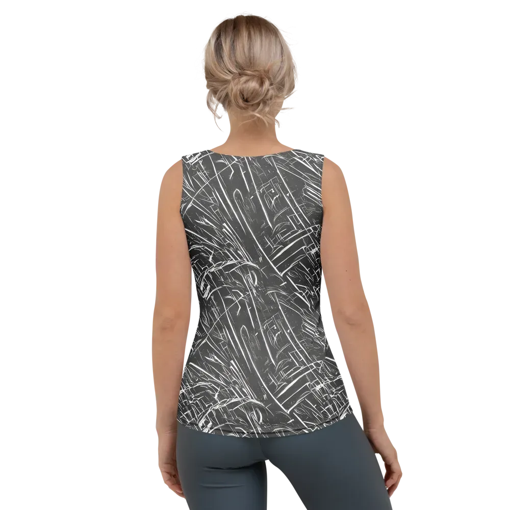 Inkwood Collision on Women's Tank Top — Back