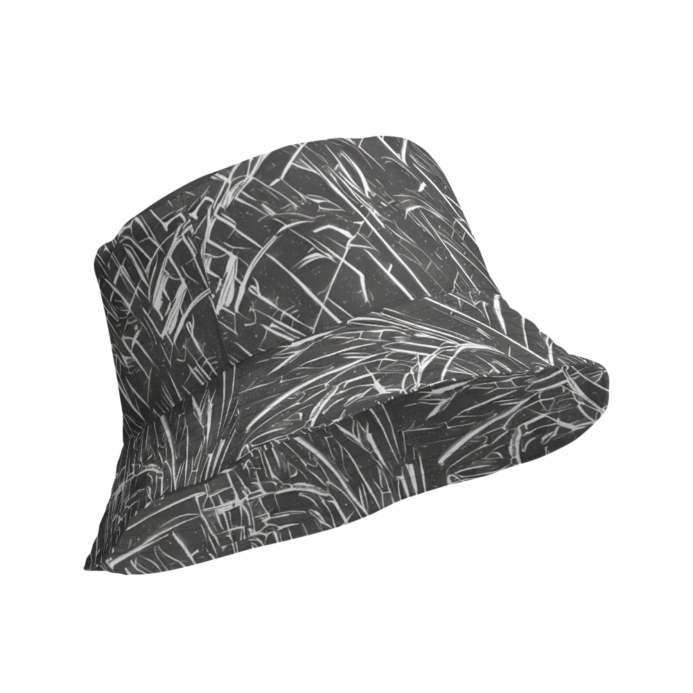 Inkwood Collision on Reversible Bucket Hat — Product details Outside