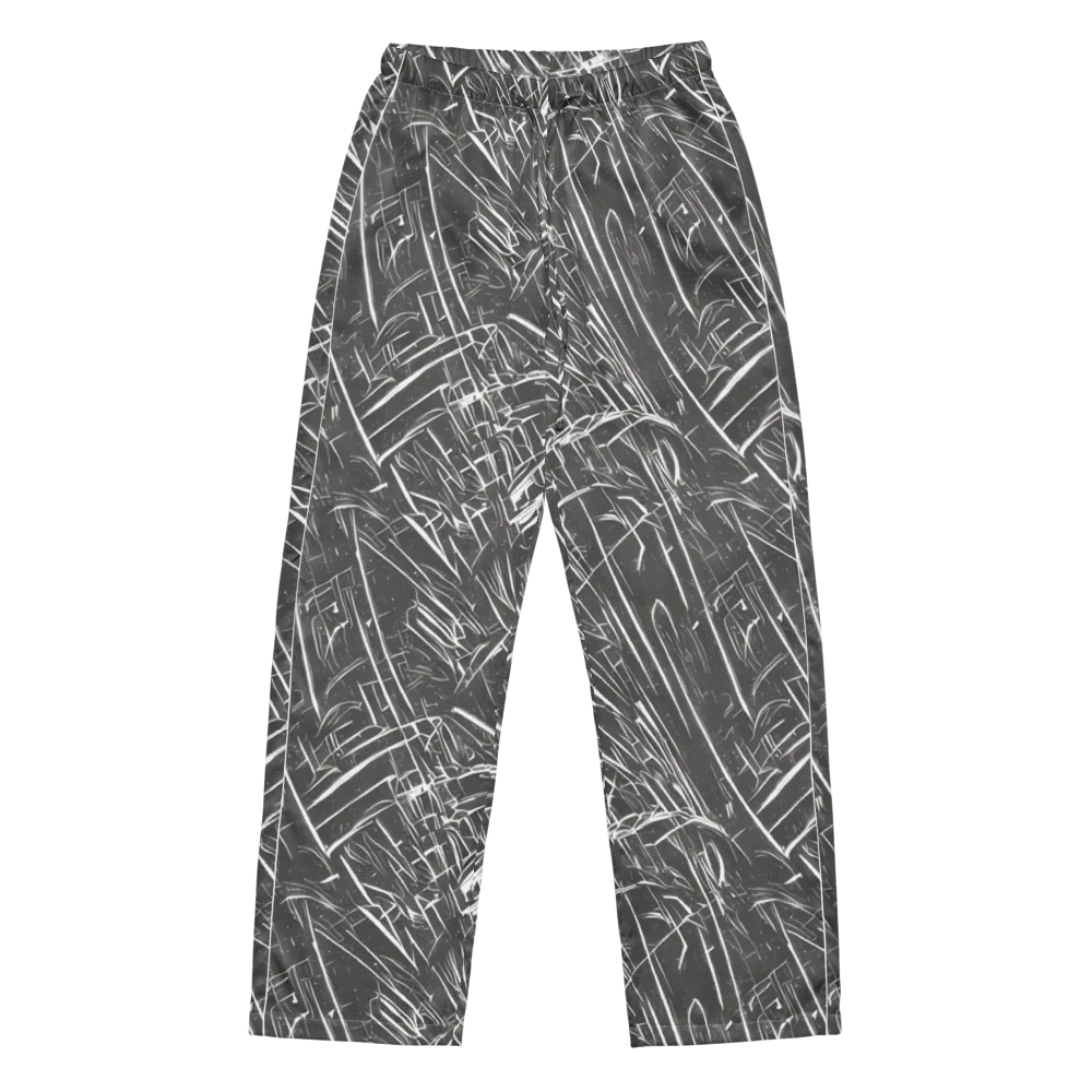Inkwood Collision on Women's Pajama Pants — Front