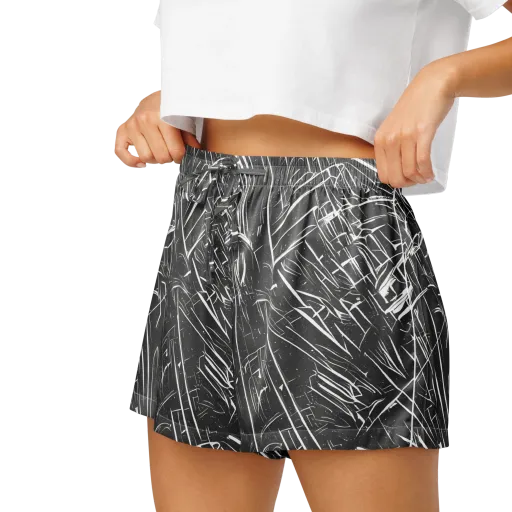 Inkwood Collision on a Women's Pajama Shorts