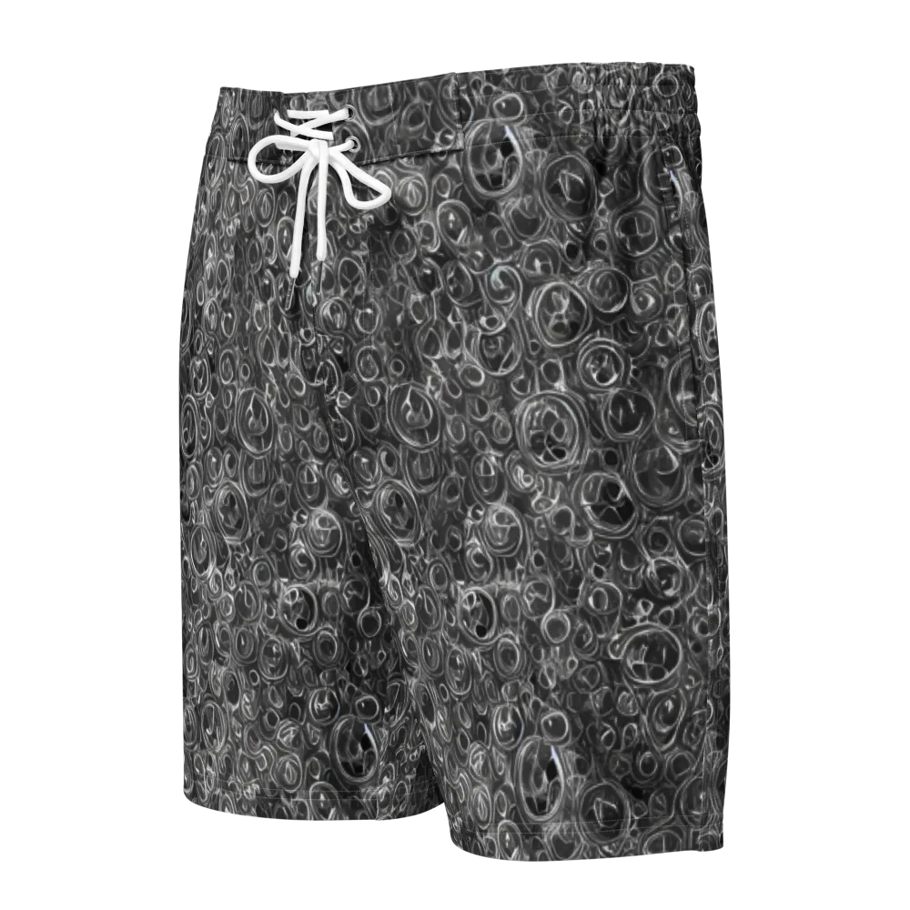 Blackwater Riddle on Men's Board Shorts — Front