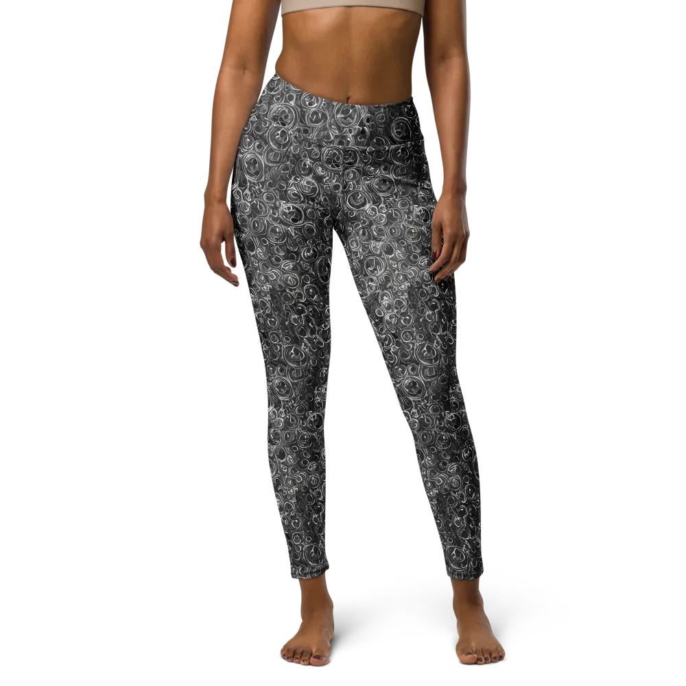 Blackwater Riddle on Yoga Leggings — Front