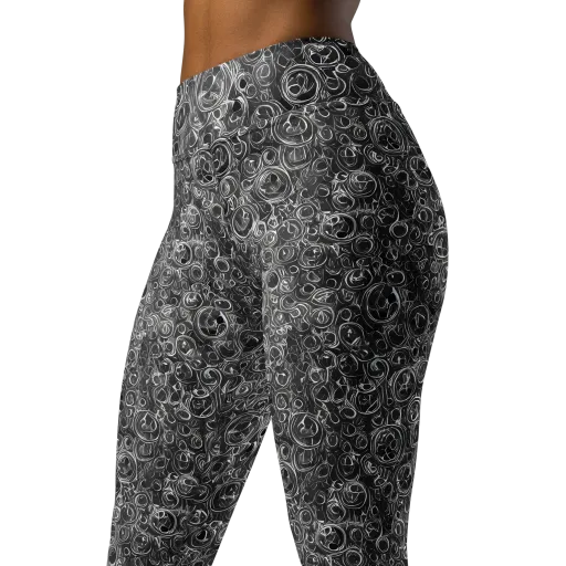 Blackwater Riddle on a Yoga Leggings