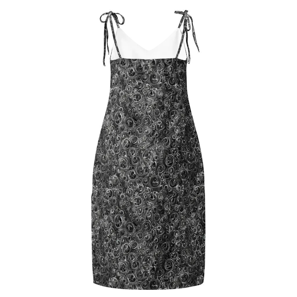 Blackwater Riddle on Slip Dress — Back