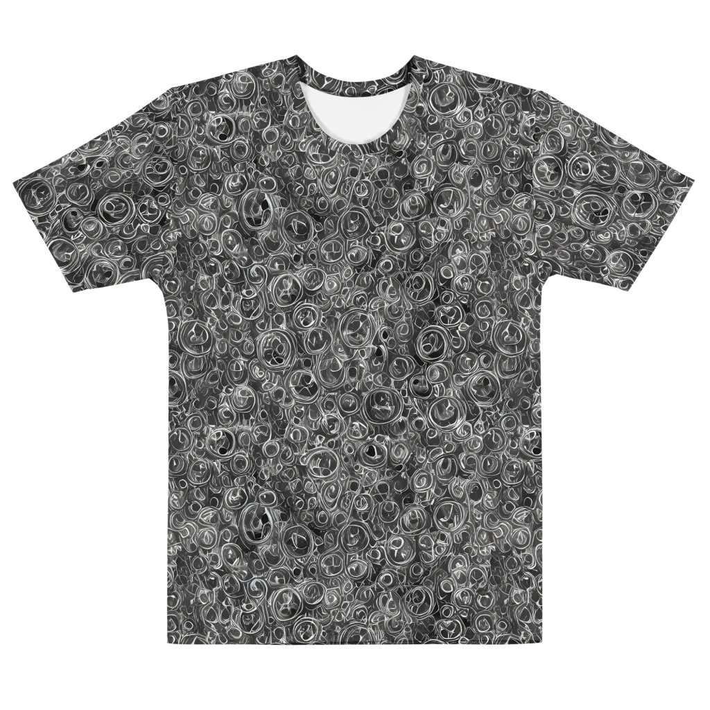 Blackwater Riddle on Men's Cotton Crew Neck T-Shirt — Front