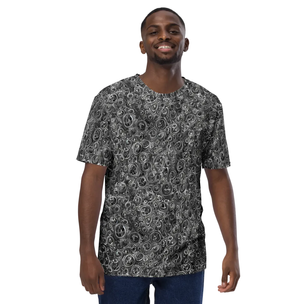 Blackwater Riddle on Men's Crew Neck T-Shirt — Front