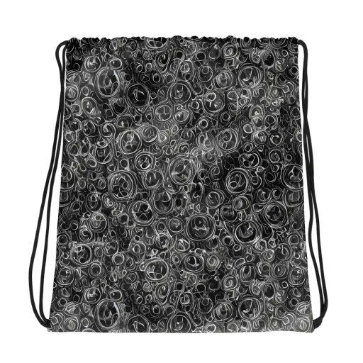 Blackwater Riddle on a Drawstring Bag