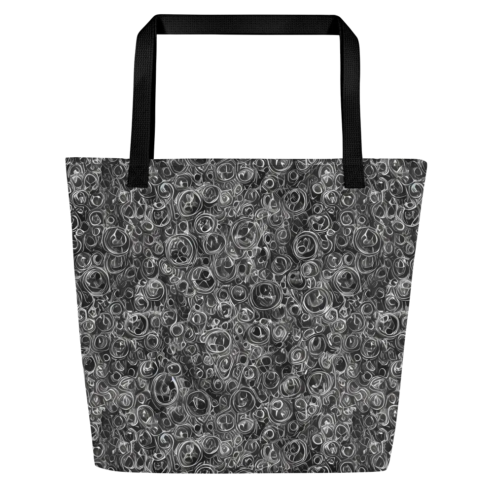 Blackwater Riddle on Large Tote Bag W/ Pocket — Front