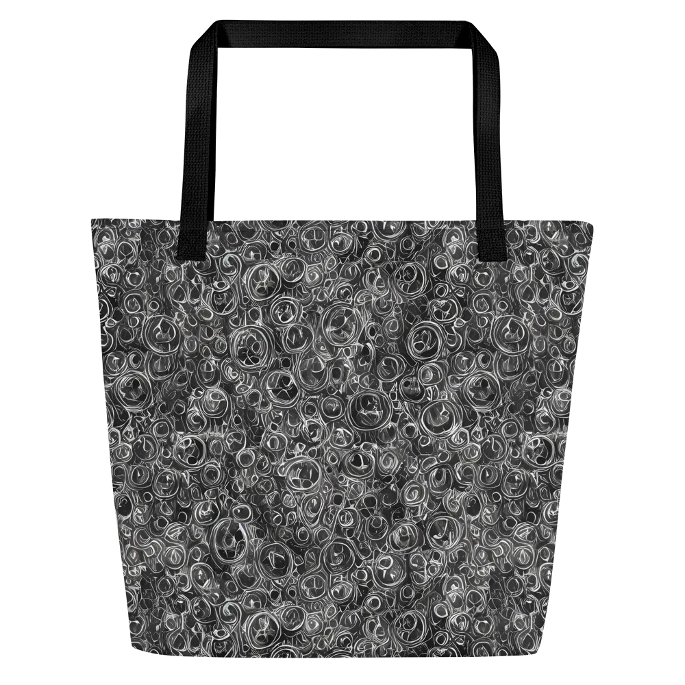 Blackwater Riddle on Large Tote Bag W/ Pocket — Front