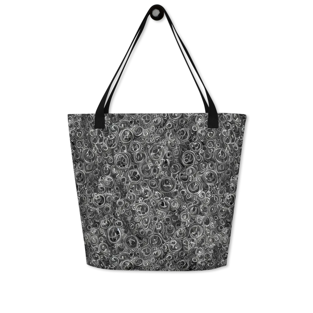 Blackwater Riddle on Large Tote Bag W/ Pocket — Front