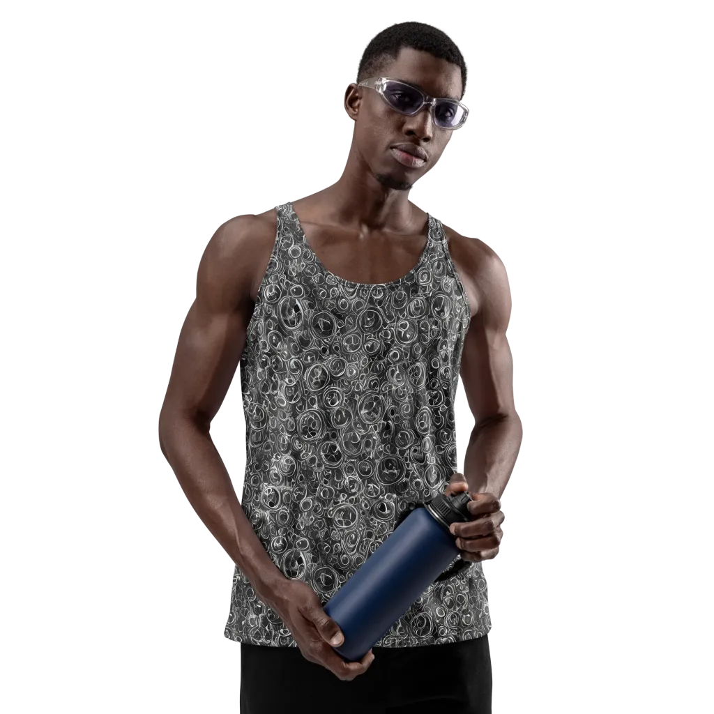 Blackwater Riddle on Men's Tank Top — Front