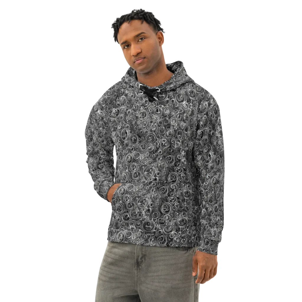 Blackwater Riddle on Cotton Hoodie — Left Front