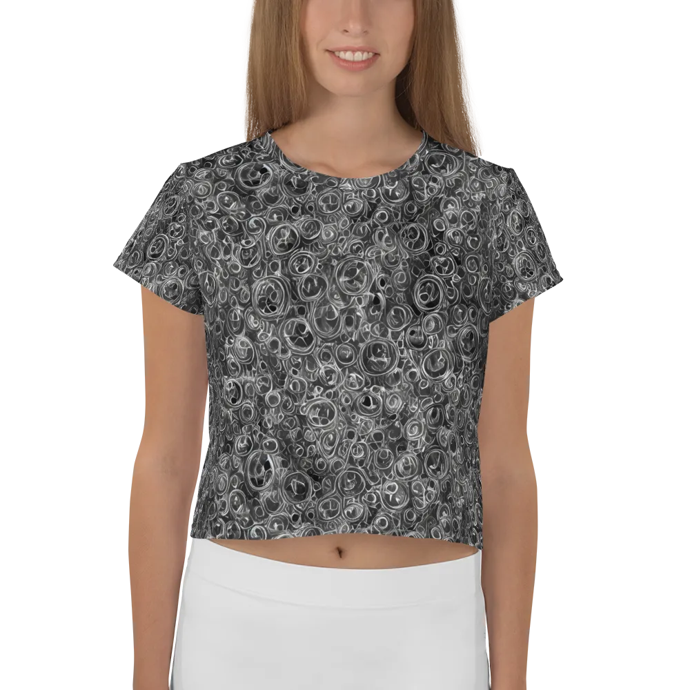 Blackwater Riddle on Crop Tee — Front