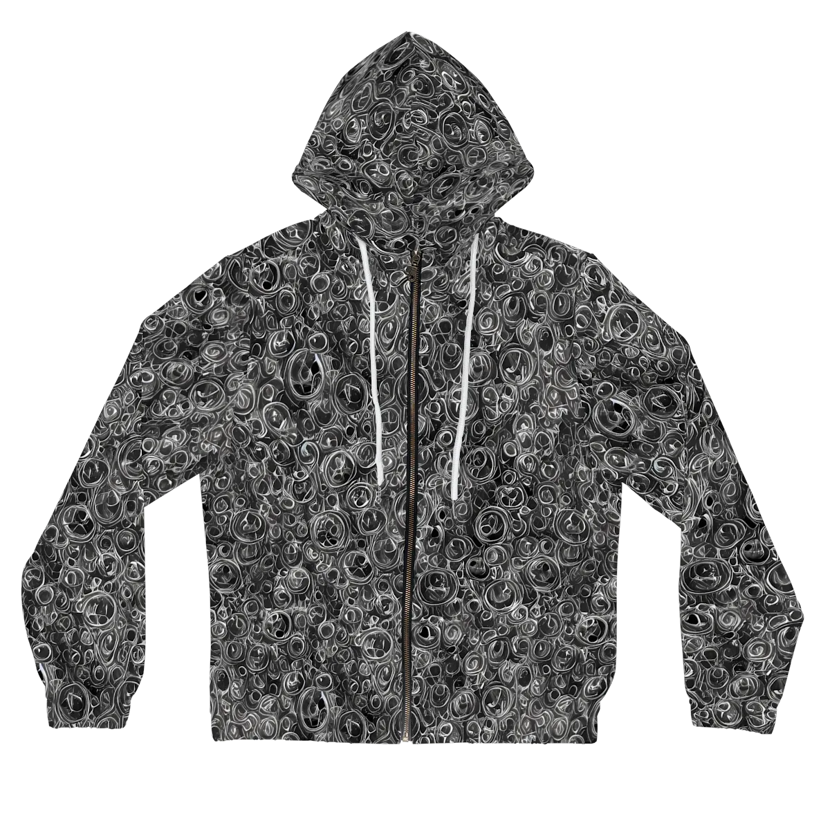 Blackwater Riddle on Women's Full-Zip Hoodie — Front