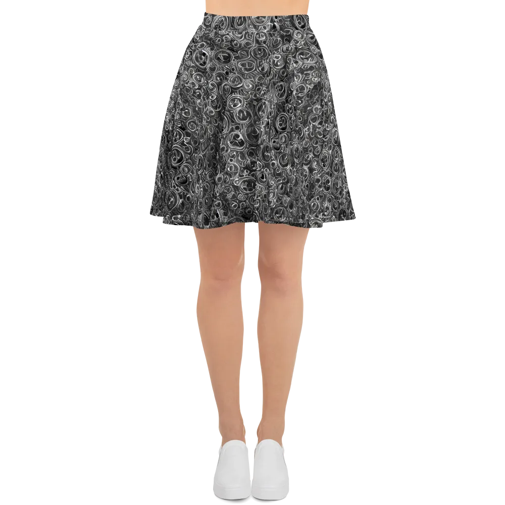 Blackwater Riddle on Skater Skirt — Front