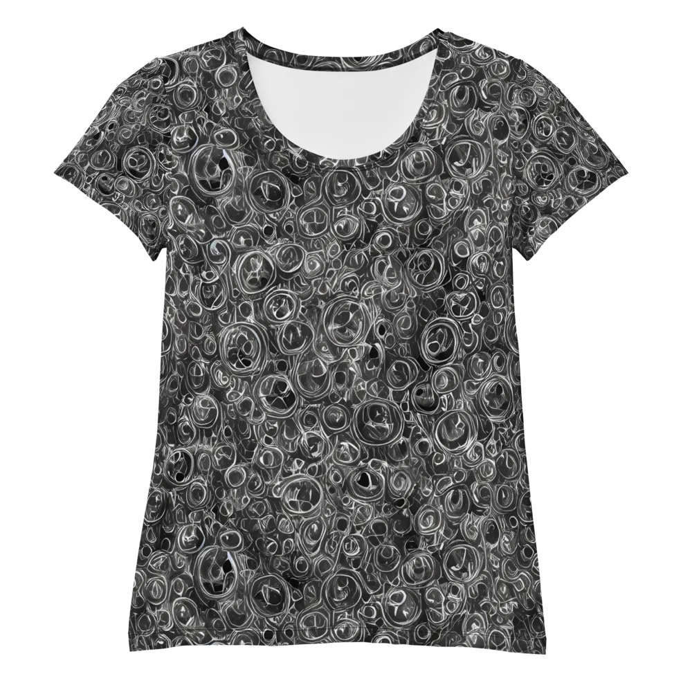 Blackwater Riddle on Women's Athletic T-Shirt — Front