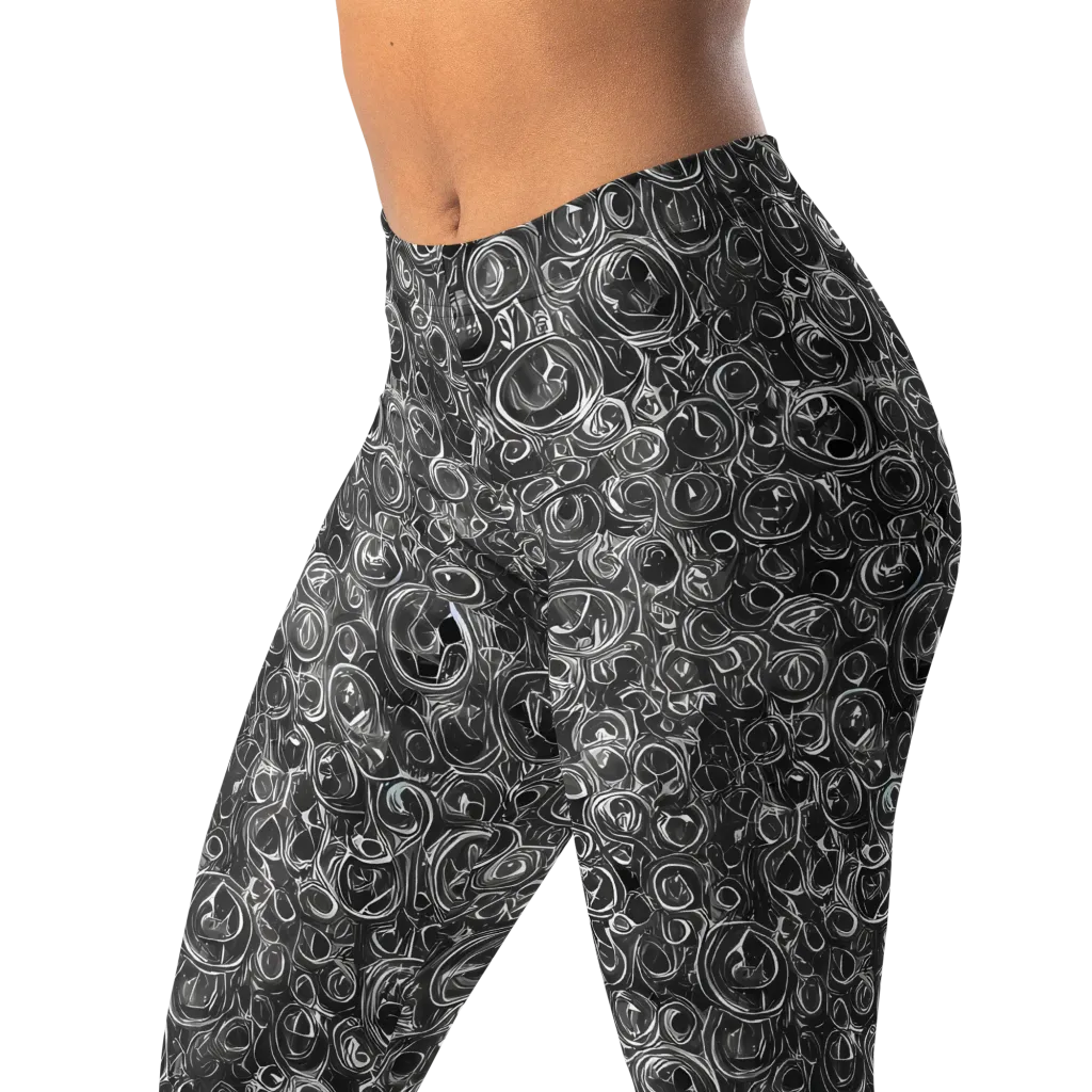 Blackwater Riddle on Leggings — Left Front