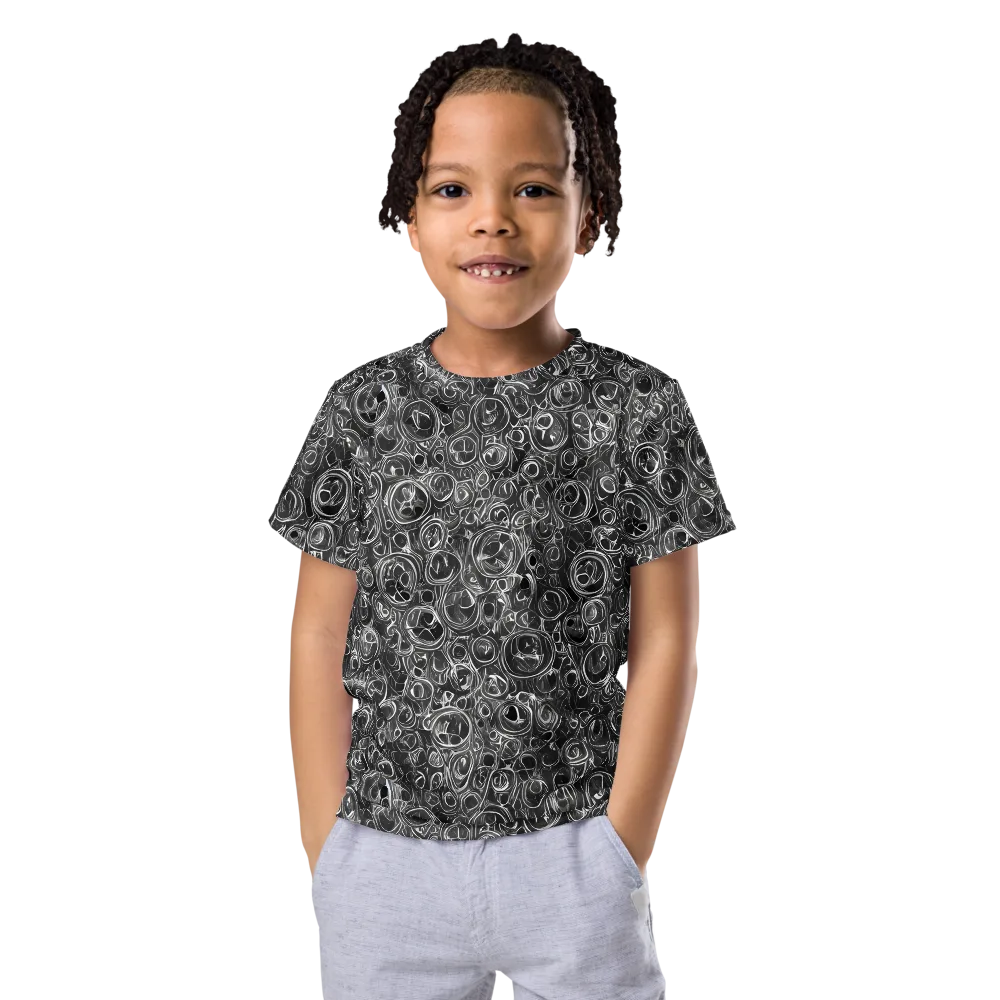 Blackwater Riddle on Kids Crew Neck T-Shirt — Front