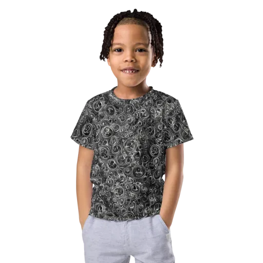 Blackwater Riddle on a Kids Crew Neck T-Shirt