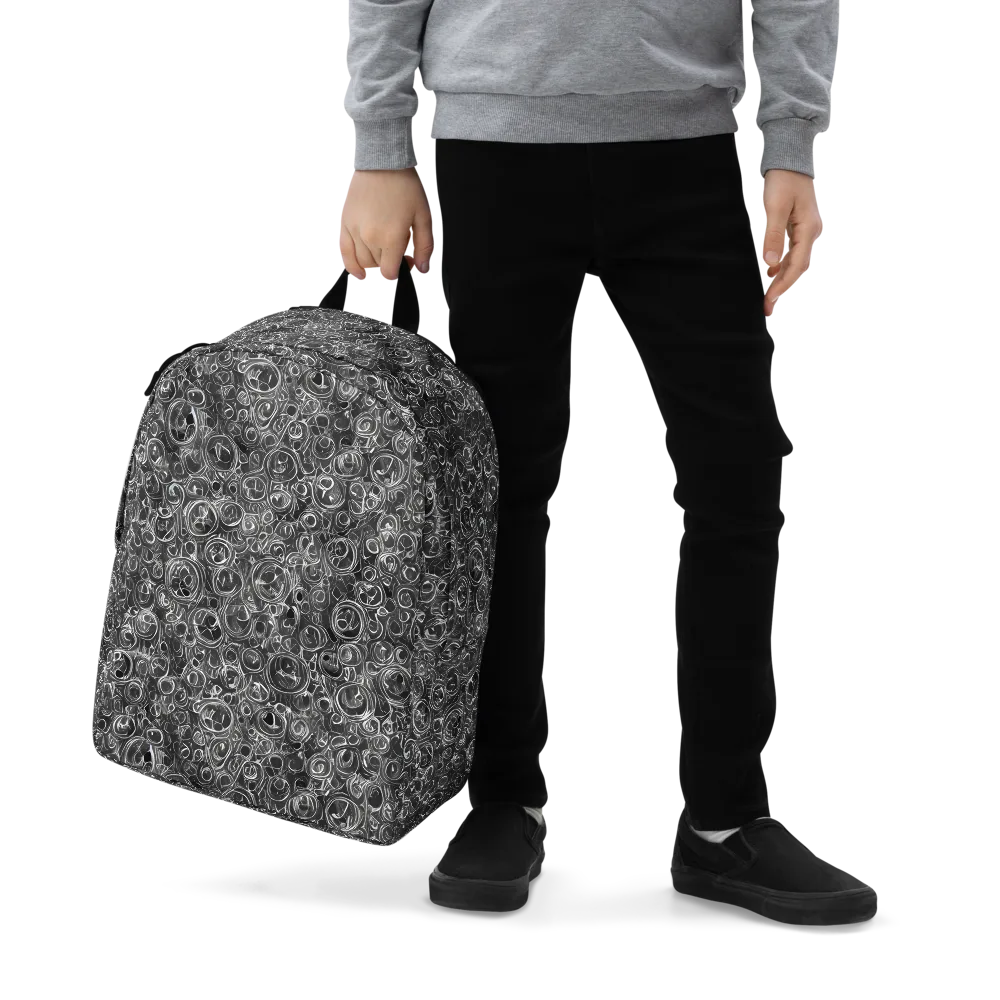 Blackwater Riddle on Minimalist Backpack — Zoomed-in