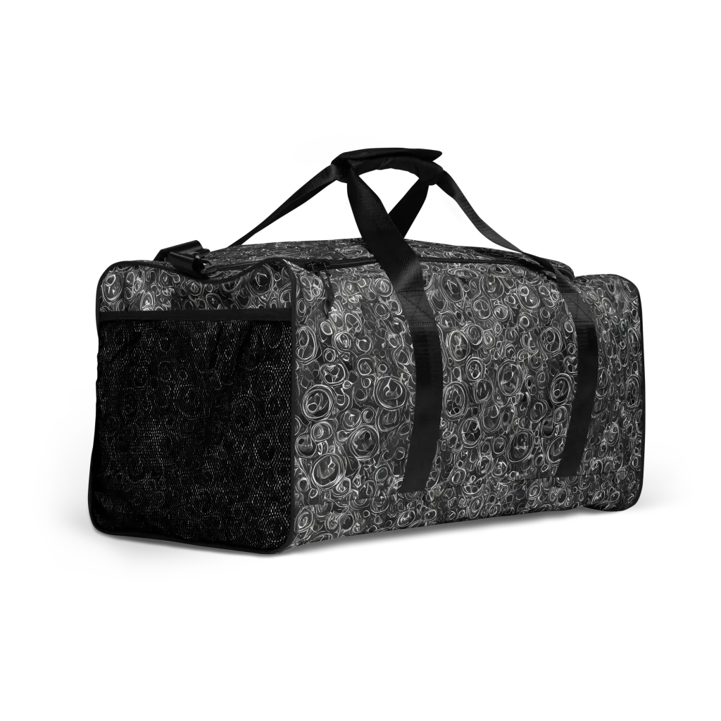 Blackwater Riddle on Duffle Bag — Right Front