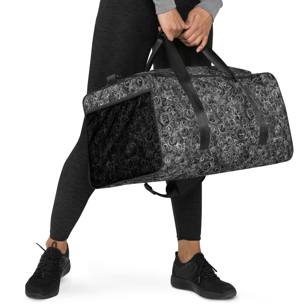 Blackwater Riddle on Duffle Bag — Right Front
