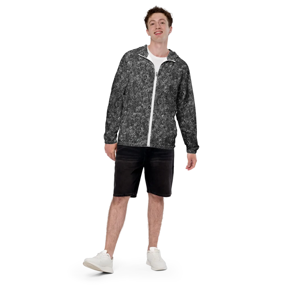 Blackwater Riddle on Men's Windbreaker — Front