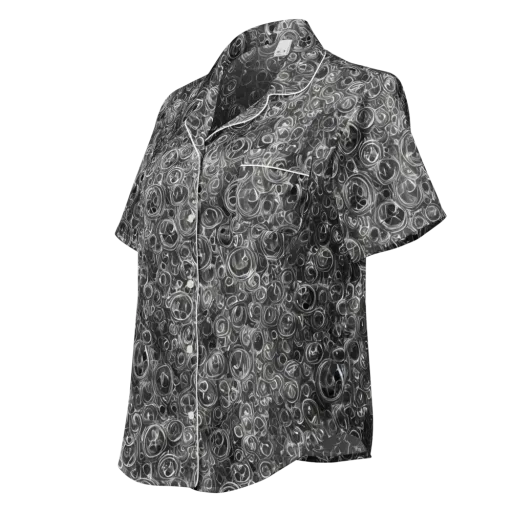 Blackwater Riddle on a Women's Short Sleeve Pajama Top