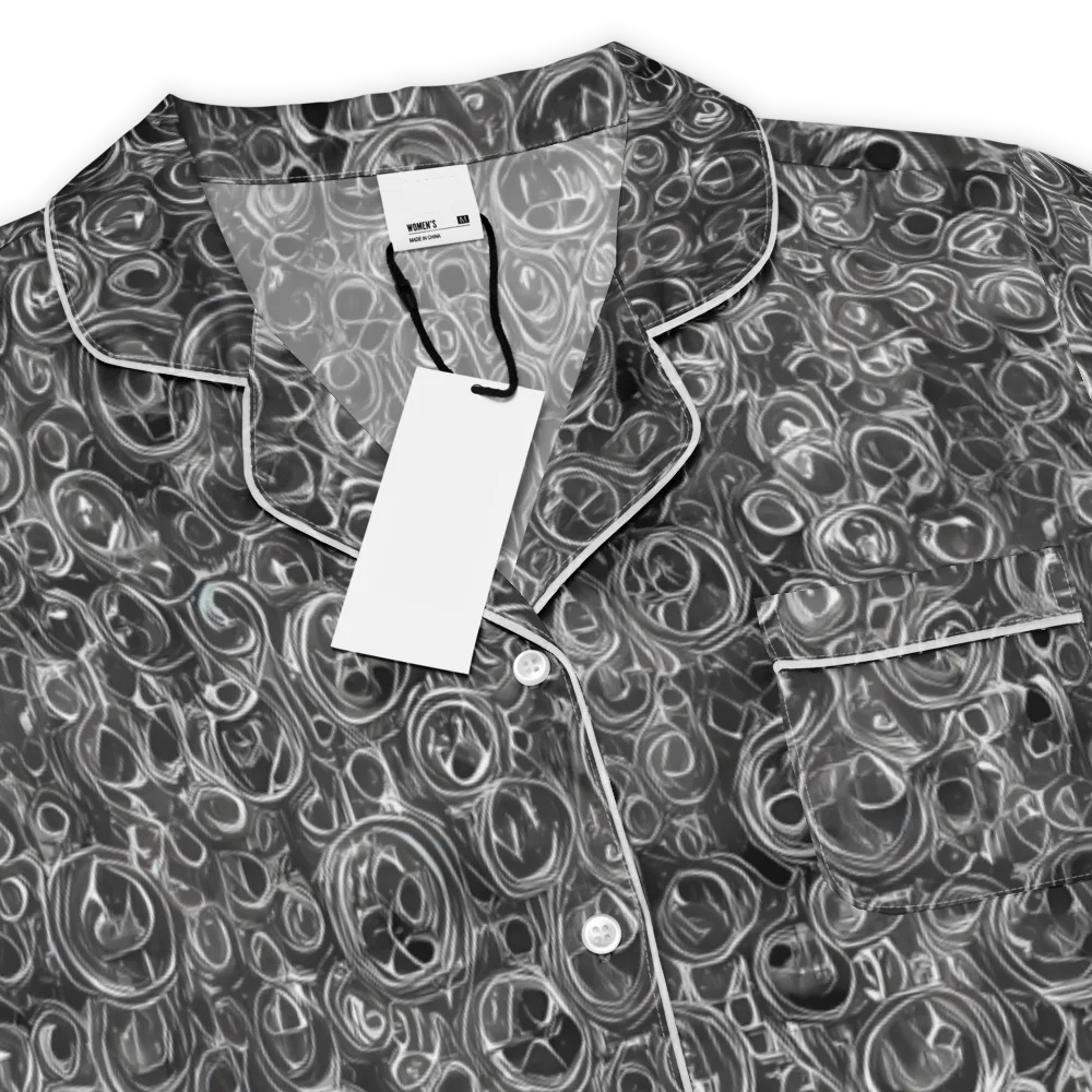 Blackwater Riddle on Women's Short Sleeve Pajama Top — Product details