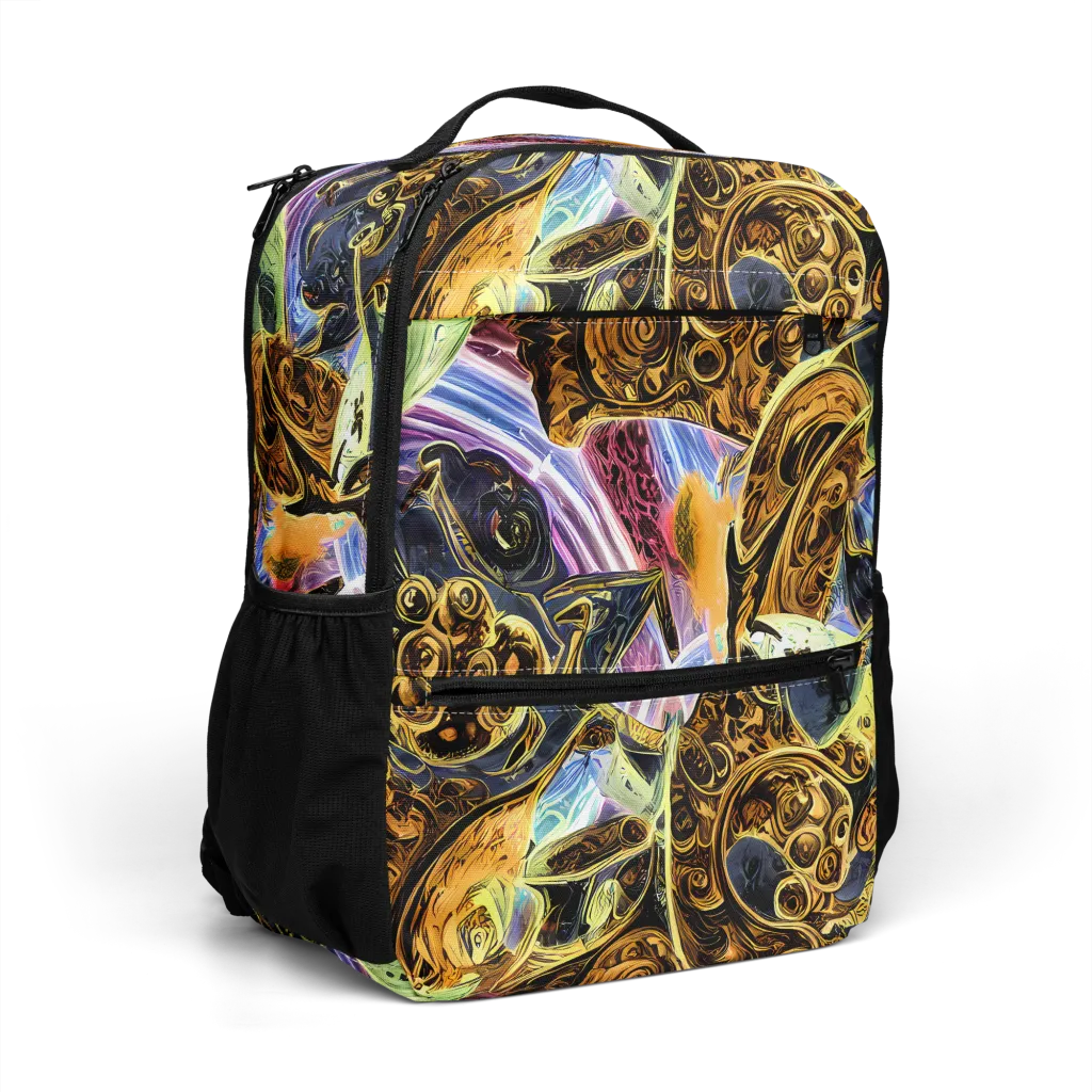 Aurum Rapture on Utility Backpack — Right Front