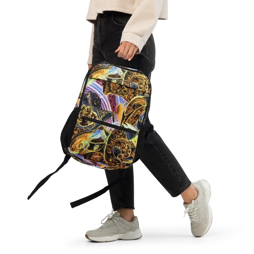 Aurum Rapture on Utility Backpack — Front