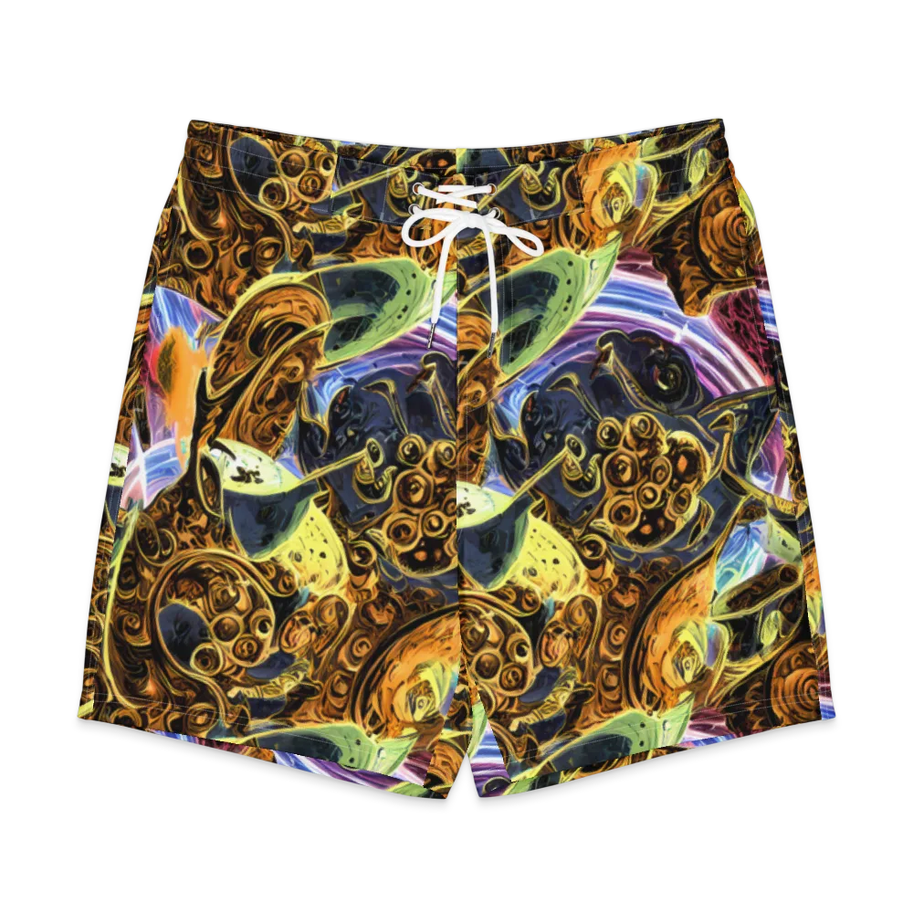 Aurum Rapture on Men's Board Shorts — Front