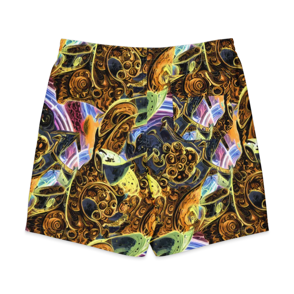Aurum Rapture on Men's Board Shorts — Back