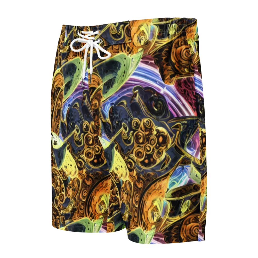 Aurum Rapture on Men's Board Shorts — Front