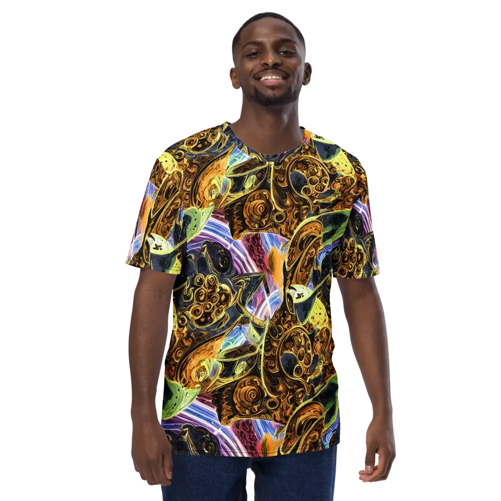 Aurum Rapture on Men's Crew Neck T-Shirt — Front