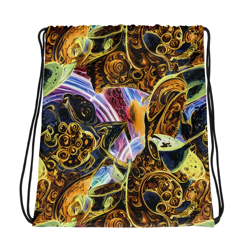 Aurum Rapture on Drawstring Bag — Photo