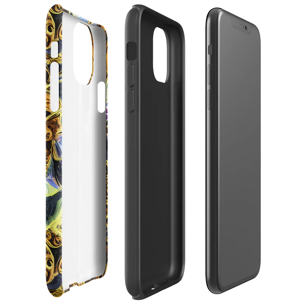 Aurum Rapture on Tough Case for iPhone® — Right