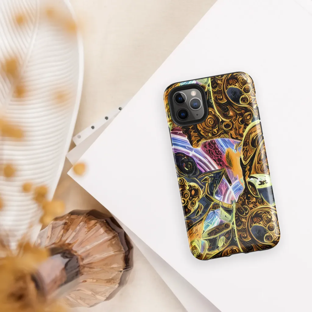 Aurum Rapture on Tough Case for iPhone® — Front