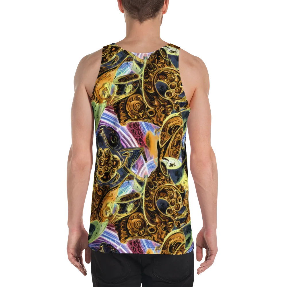 Aurum Rapture on Men's Tank Top — Back