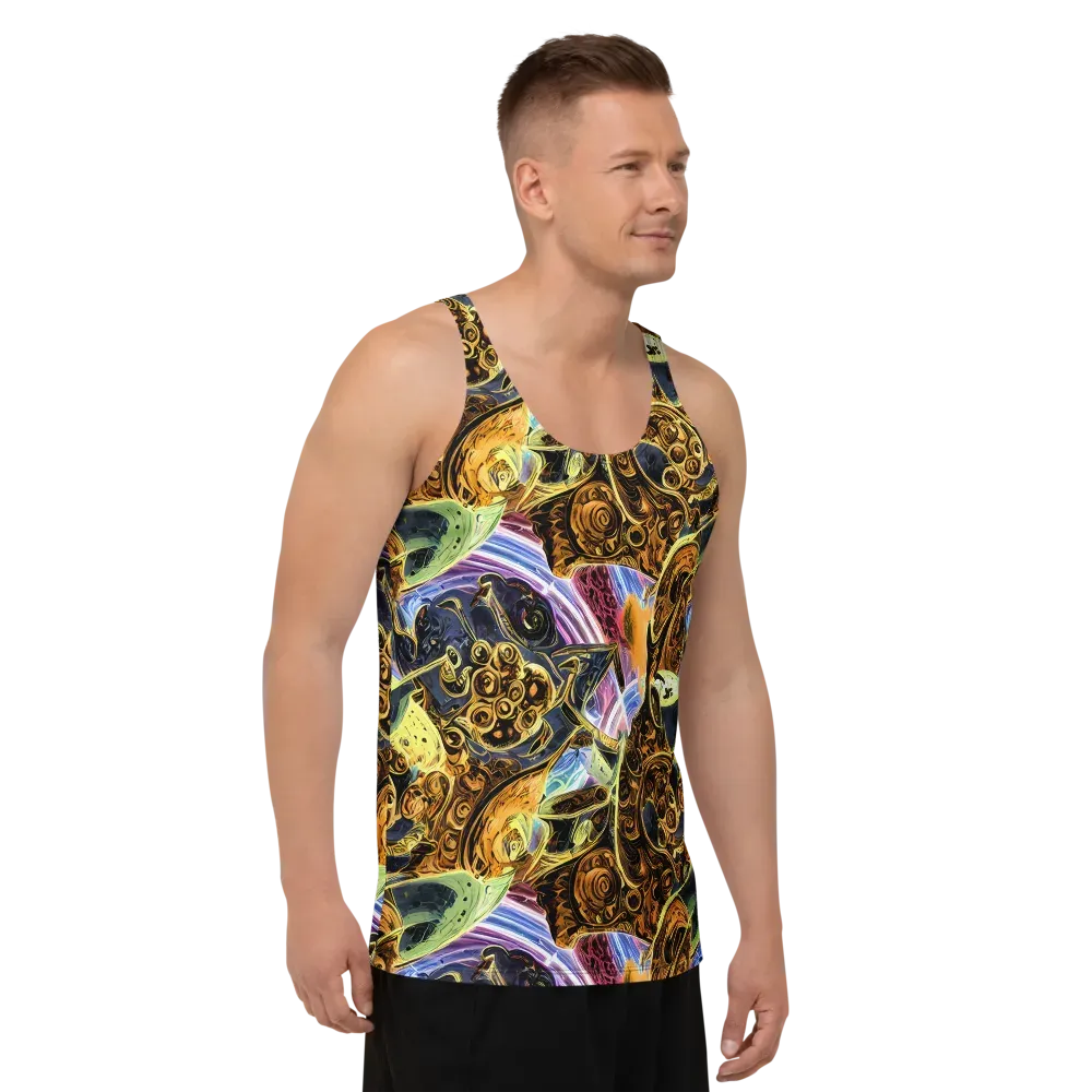 Aurum Rapture on Men's Tank Top — Right Front