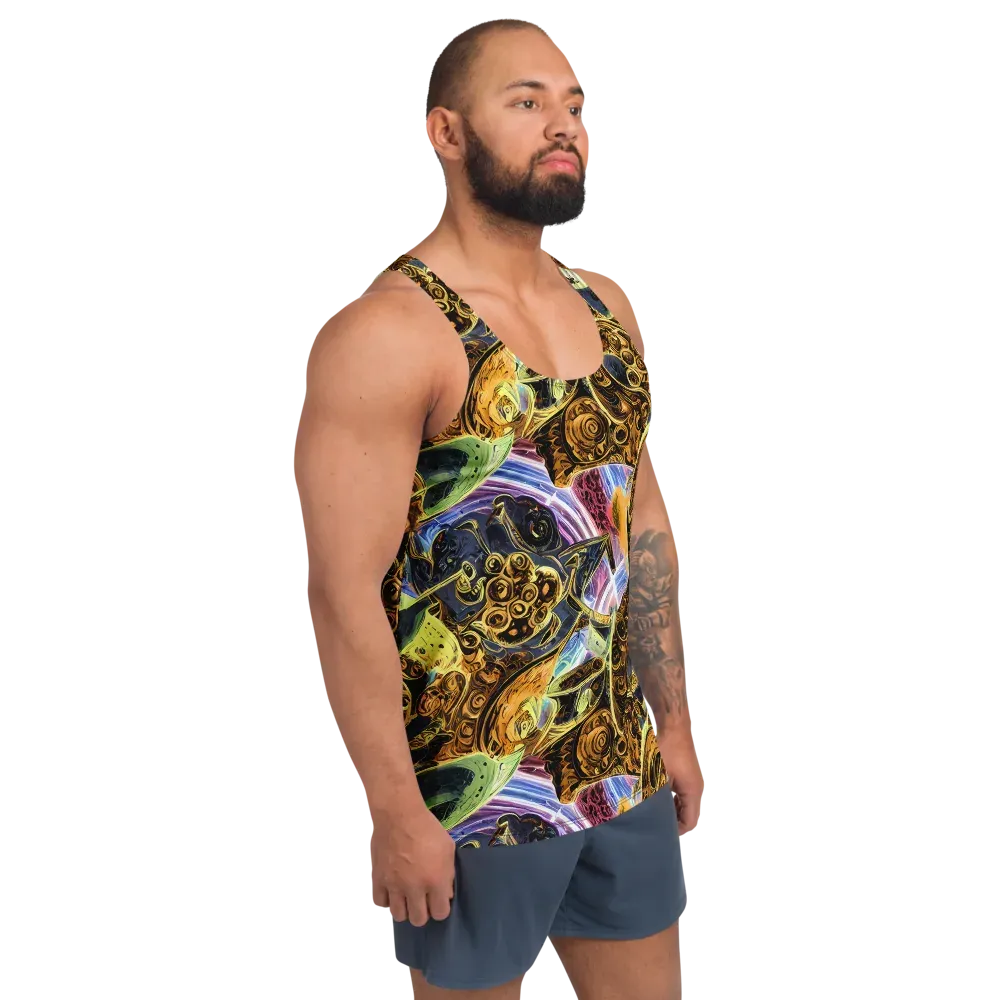 Aurum Rapture on Men's Tank Top — Right Front