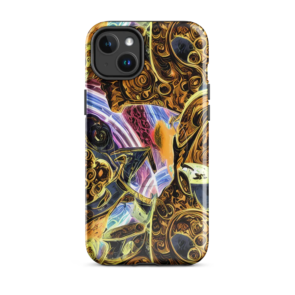 Aurum Rapture on MagSafe Tough Case for iPhone® — Front